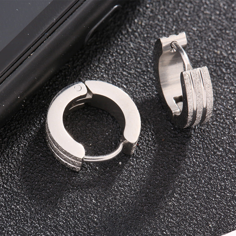 Titan Frost Earrings